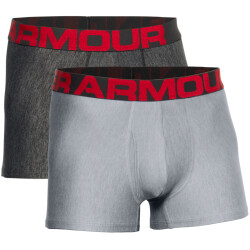2er Pack UNDER ARMOUR Tech 3" Boxershorts Herren 011...