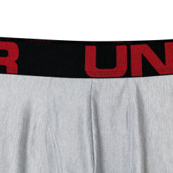 2er Pack UNDER ARMOUR Tech 3" Boxershorts Herren 011 - mod gray light heather/jet gray light heather L