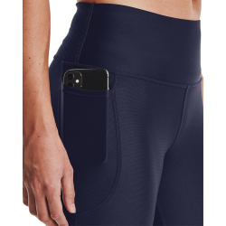 UNDER ARMOUR HeatGear Armour No-Slip Waistband Caprihose Damen 410 - midnight navy/white XS