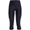 UNDER ARMOUR HeatGear Armour No-Slip Waistband Caprihose Damen 410 - midnight navy/white XS