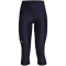 UNDER ARMOUR HeatGear Armour No-Slip Waistband Caprihose Damen 410 - midnight navy/white XL