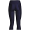 UNDER ARMOUR HeatGear Armour No-Slip Waistband Caprihose Damen 410 - midnight navy/white XL