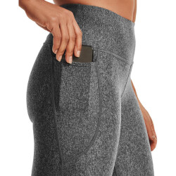 UNDER ARMOUR HeatGear Armour No-Slip Waistband Ankle-Leggings Damen 019 - charcoal light heather/white XS