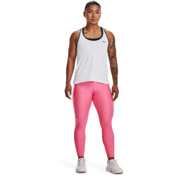 UNDER ARMOUR HeatGear Armour No-Slip Waistband Ankle-Leggings Damen 640 - pink punk/white XS
