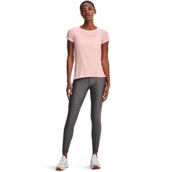 UNDER ARMOUR HeatGear Armour HiRise Leggings Damen 019 - charcoal light heather/white XL