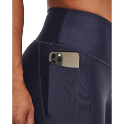 UNDER ARMOUR HeatGear Armour HiRise Leggings Damen 558 - tempered steel/strobe S