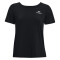 UNDER ARMOUR Rush Energy Core kurzarm Trainingsshirt Damen 001 - black/white XL