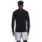UNDER ARMOUR ColdGear Fitted Crew Sweatshirt Herren 001 - black/white XS