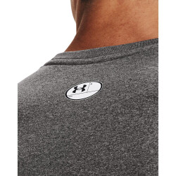 UNDER ARMOUR ColdGear Fitted Crew Sweatshirt Herren 020 - charcoal light heather/black S