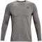 UNDER ARMOUR ColdGear Fitted Crew Sweatshirt Herren 020 - charcoal light heather/black S
