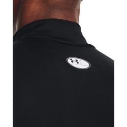 UNDER ARMOUR ColdGear Mock Kompressionsshirt Herren 001 - black/white S