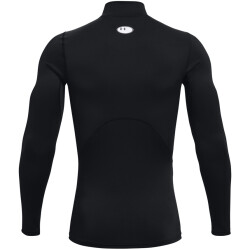 UNDER ARMOUR ColdGear Mock Kompressionsshirt Herren 001 - black/white S