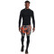 UNDER ARMOUR ColdGear Mock Kompressionsshirt Herren 001 - black/white S