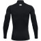 UNDER ARMOUR ColdGear Mock Kompressionsshirt Herren 001 - black/white S