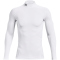 UNDER ARMOUR ColdGear Mock Kompressionsshirt Herren 100 - white/black XS