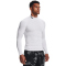 UNDER ARMOUR ColdGear Mock Kompressionsshirt Herren 100 - white/black S