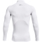 UNDER ARMOUR ColdGear Mock Kompressionsshirt Herren 100 - white/black S