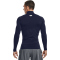 UNDER ARMOUR ColdGear Mock Kompressionsshirt Herren 410 - midnight navy/white XS