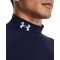 UNDER ARMOUR ColdGear Mock Kompressionsshirt Herren 410 - midnight navy/white XS