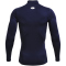 UNDER ARMOUR ColdGear Mock Kompressionsshirt Herren 410 - midnight navy/white XS