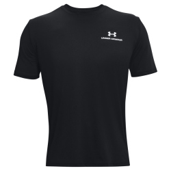 UNDER ARMOUR Rush Energy kurzarm Trainingsshirt Herren 001 - black/white M