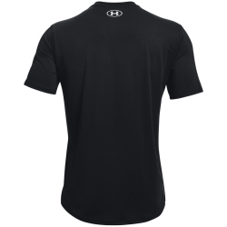 UNDER ARMOUR Rush Energy kurzarm Trainingsshirt Herren 001 - black/white M