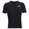 UNDER ARMOUR Rush Energy kurzarm Trainingsshirt Herren 001 - black/white XXL