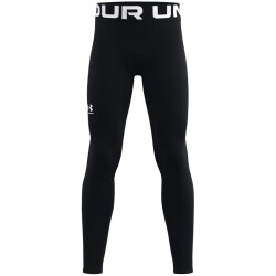 UNDER ARMOUR ColdGear Tights Jungen 001 - black/white XS...
