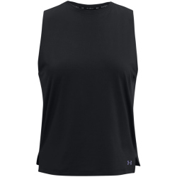 UNDER ARMOUR Rush Tanktop Damen 001 - black/iridescent XS