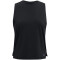 UNDER ARMOUR Rush Tanktop Damen 001 - black/iridescent L