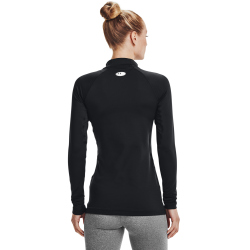 UNDER ARMOUR HeatGear Authentics Stehkragen-Shirt Damen...