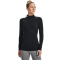 UNDER ARMOUR HeatGear Authentics Stehkragen-Shirt Damen 001 - black/white XS