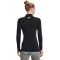 UNDER ARMOUR HeatGear Authentics Stehkragen-Shirt Damen 001 - black/white XS