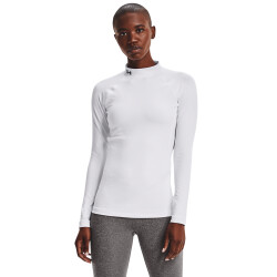 UNDER ARMOUR HeatGear Authentics Stehkragen-Shirt Damen...