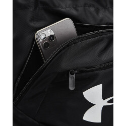 UNDER ARMOUR Undeniable Turnbeutel 001 - black/black/metallic silver