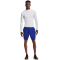 UNDER ARMOUR HeatGear Armour Mock langarm Trainingsshirt Herren 100 - white/black 3XL