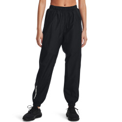 UNDER ARMOUR Rush Woven Hose Damen 001 - black/black/white L