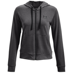 UNDER ARMOUR Rival Terry Kapuzenjacke Damen 010 - jet...