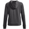 UNDER ARMOUR Rival French Terry Hoodie Damen 010 - jet gray/mod gray/black XS