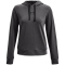 UNDER ARMOUR Rival Terry Hoodie Damen 010 - jet gray/mod gray/black M