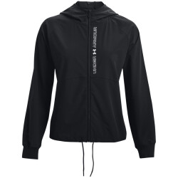 UNDER ARMOUR Woven Jacke Damen 002 - black/black/white S