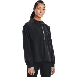 UNDER ARMOUR Woven Jacke Damen 002 - black/black/white S