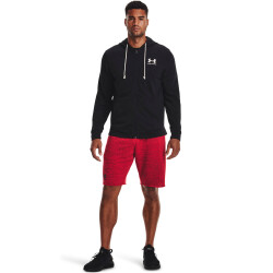 UNDER ARMOUR Rival Terry Sweatjacke Herren 001 - black/onyx white XS