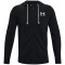 UNDER ARMOUR Rival Terry Sweatjacke Herren 001 - black/onyx white XS