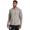 UNDER ARMOUR Rival Terry Sweatjacke Herren 112 - onyx white/onyx white XS