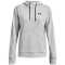 UNDER ARMOUR Fleece Left Chest Hoodie Damen 014 - halo gray light heather/black XS