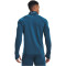 UNDER ARMOUR OutRun the Cold Stehkragen Oberteil Herren 437 - petrol blue/petrol blue/reflective XL