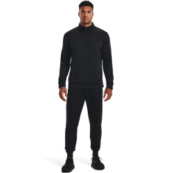 UNDER ARMOUR 1/4-Zip Sweatshirt Herren 001 - black/black XS