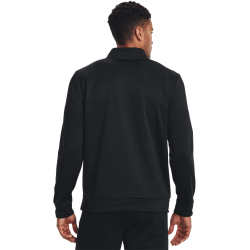 UNDER ARMOUR 1/4-Zip Sweatshirt Herren 001 - black/black XS