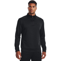 UNDER ARMOUR 1/4-Zip Sweatshirt Herren 001 - black/black M